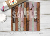 Vintage Wood Patterned Adhesive Vinyl 709
