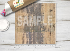 Vintage Wood Patterned Adhesive Vinyl 709