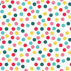 Polka Dot Adhesive Vinyl 1374 - Donkey Craft Vinyl