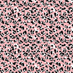 Pink Cow Print Patterned Adhesive Vinyl 1463 - Donkey Craft Vinyl