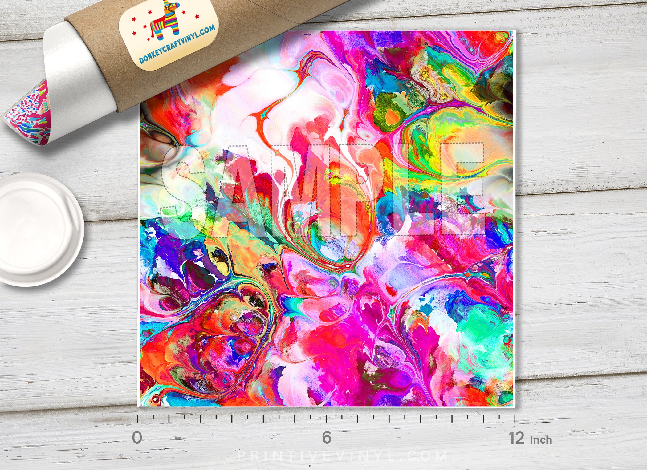 Liquid Marble Adhesive Vinyl 1318 - Donkey Craft Vinyl