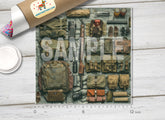 Tactical Gear and Rifle Adhesive Vinyl 1687