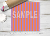 Halloween Color Vertical Stripes Adhesive Vinyl 1666