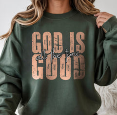 God Is Good All The Time DTF Transfer, Ready to Press DTF678
