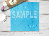 Water Droplets Adhesive Vinyl 1432 - Donkey Craft Vinyl