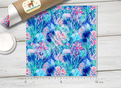 Lilly Inspired Pattern Adhesive Vinyl L153 - Donkey Craft Vinyl