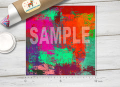 Colorful Grunge Texture Adhesive Vinyl Adhesive Vinyl 1305