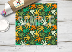 Cannabis Patterned Adhesive Vinyl 954