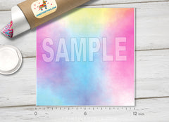 Watercolor Ombre Patterned Adhesive Vinyl 829