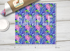 Lilly Inspired Pattern Adhesive Vinyl L157 - Donkey Craft Vinyl