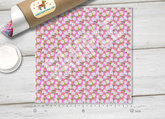 Lilly Inspired Floral Patterned HTV L152 - Donkey Craft Vinyl