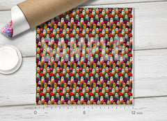 Floral Ghost Knitted Adhesive Vinyl 1724