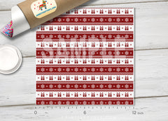Christmas Patterned Adhesive Vinyl 291