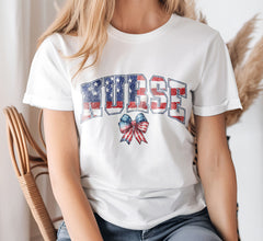 4th Of July Nurse DTF, Ready for Press, Heat Press Transfers DTF391