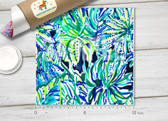 Lilly Inspired Pattern Adhesive Vinyl L093