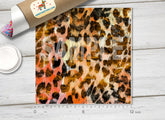Leopard Print Adhesive Vinyl 1404 - Donkey Craft Vinyl
