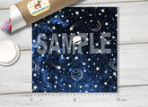 Space Galaxy & Doodle Planets HTV 1497 - Donkey Craft Vinyl