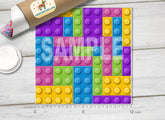 Block Toy Pattern Adhesive Vinyl 983