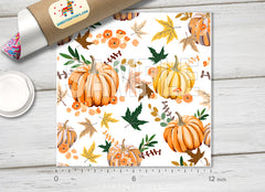 Thanksgiving Pumpkin Adhesive Vinyl Adhesive Vinyl 1292