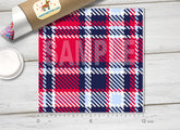 Check Plaid Tartan Patterned HTV 597
