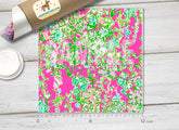 Lilly Inspired Pattern Adhesive Vinyl L084