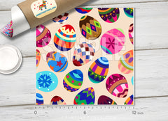 Easter Egg Patterned Adhesive Vinyl 842