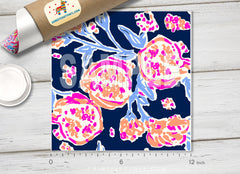 Lilly Inspired Pattern Adhesive Vinyl L079