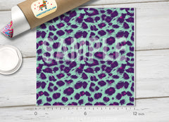 Leopard Patterned Adhesive Vinyl 712
