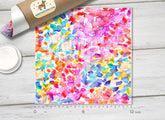 Abstract Watercolor Splash Adhesive Vinyl 1384 - Donkey Craft Vinyl