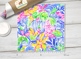Lilly Inspired Pattern Adhesive Vinyl L139