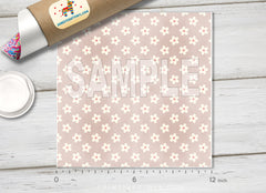 Pastel Pink Daisy Floral HTV 1600