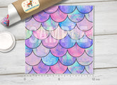Mermaid Patterned Adhesive Vinyl 927