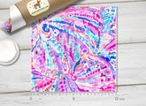 Lilly Inspired Pattern Adhesive Vinyl L123