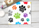 Dog Paw Adhesive Vinyl 1047