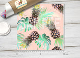 Tropical Pineapple Adhesive Vinyl 1518 - Donkey Craft Vinyl