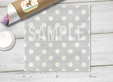 Grey Polka Dots Adhesive Vinyl 1264