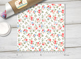Ditsy Floral Adhesive Vinyl 1470 - Donkey Craft Vinyl