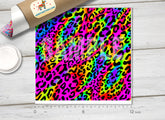 Leopard Patterned Adhesive Vinyl 836