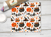 Pumpkin Patterned Adhesive Vinyl H048