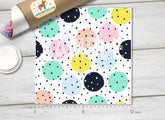 Pastel Confetti Polka Dot Patterned Adhesive Vinyl 1319 - Donkey Craft Vinyl