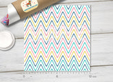 Chevron Stripes Adhesive Vinyl 1435 - Donkey Craft Vinyl