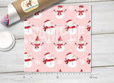 Christmas Patterned Adhesive Vinyl X076