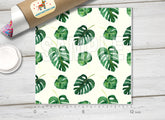 Tropical Leaves Patterned Adhesive Vinyl 940