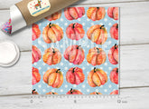 Pumpkin Polka Dot Pattern Adhesive Vinyl 1552