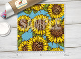 Leopard SunFlower Adhesive Vinyl 1177