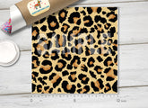 Yellow Leopard Pattern Adhesive Vinyl 812