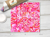 Lilly Inspired Pattern Adhesive Vinyl L082