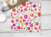 Vibrant Summer Floral HTV 1503 - Donkey Craft Vinyl