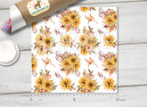 Fall Sunflower Adhesive Vinyl 1577