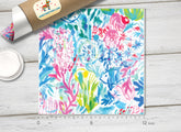Lilly Inspired Floral Patterned HTV L144